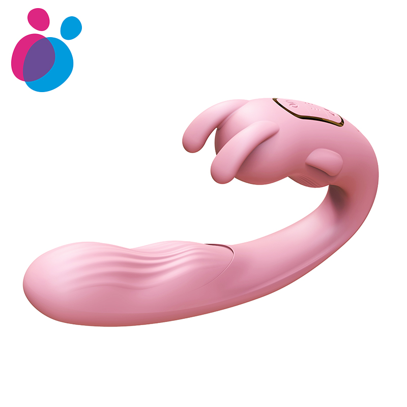 Female rechargeable rabbit vibrator