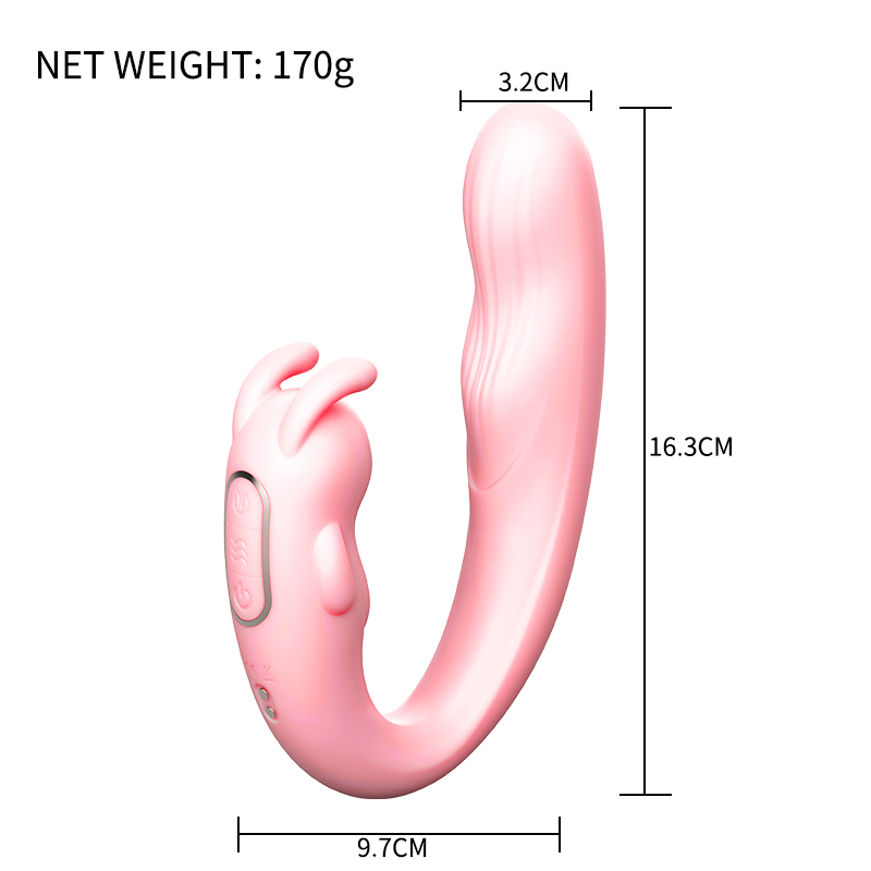 Female rechargeable rabbit vibrator